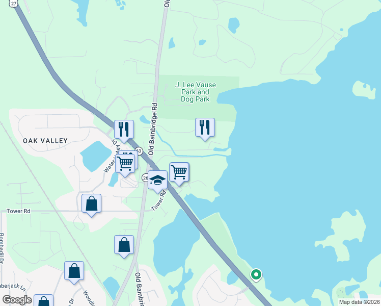 map of restaurants, bars, coffee shops, grocery stores, and more near 4768 Sun Vista Lane in Tallahassee