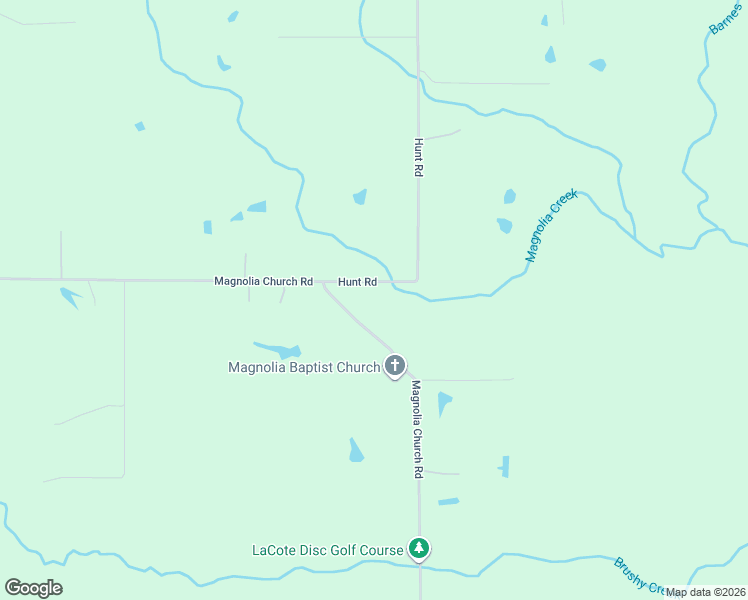 map of restaurants, bars, coffee shops, grocery stores, and more near 1824 Magnolia Church Road in Ragley