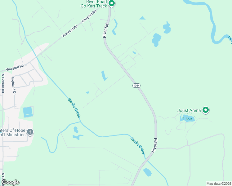 map of restaurants, bars, coffee shops, grocery stores, and more near 20548 Joiner Road in Hammond