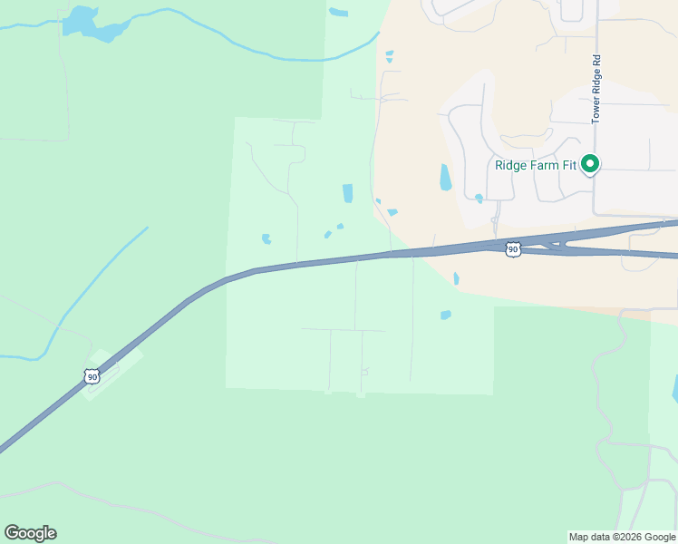 map of restaurants, bars, coffee shops, grocery stores, and more near 9837 Mobile Highway in Pensacola