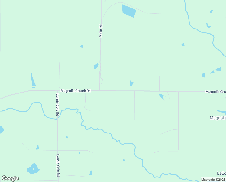 map of restaurants, bars, coffee shops, grocery stores, and more near Magnolia Church Road in Ragley