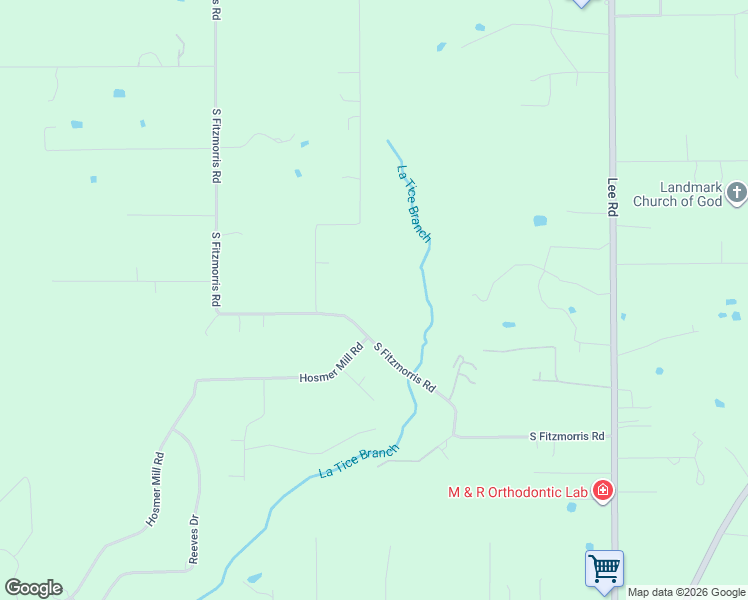 map of restaurants, bars, coffee shops, grocery stores, and more near 19167 South Fitzmorris Road in Covington