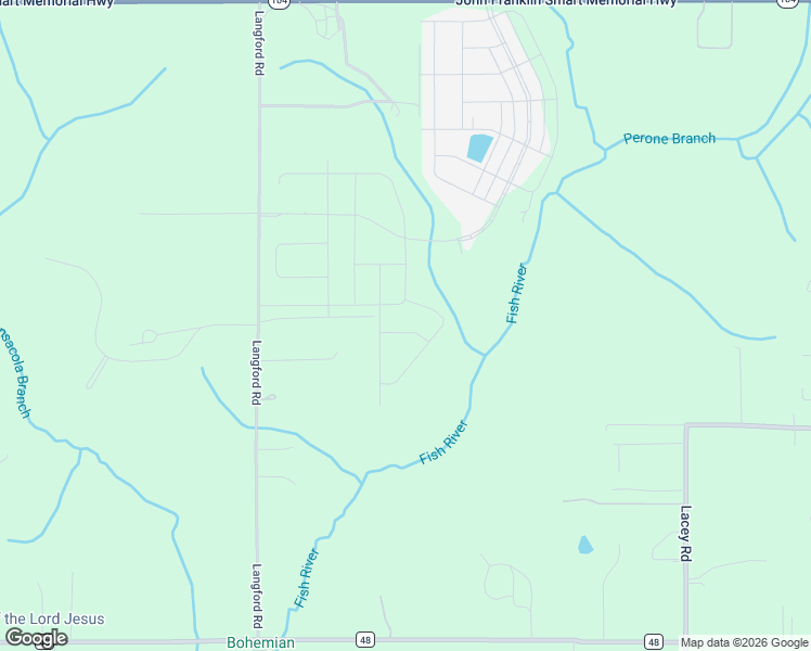 map of restaurants, bars, coffee shops, grocery stores, and more near 12676 My Way in Fairhope