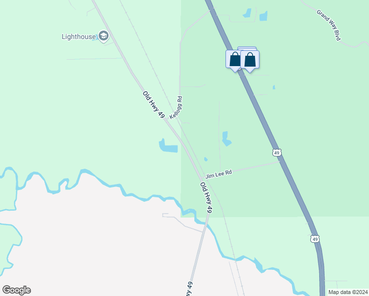 map of restaurants, bars, coffee shops, grocery stores, and more near 17115-17299 Old Highway 49 in Saucier