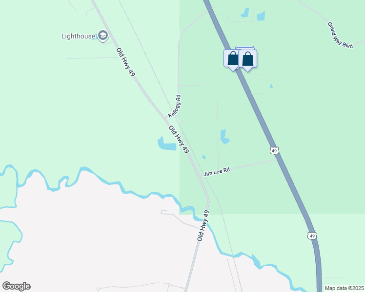 map of restaurants, bars, coffee shops, grocery stores, and more near 17115-17299 Old Highway 49 in Saucier
