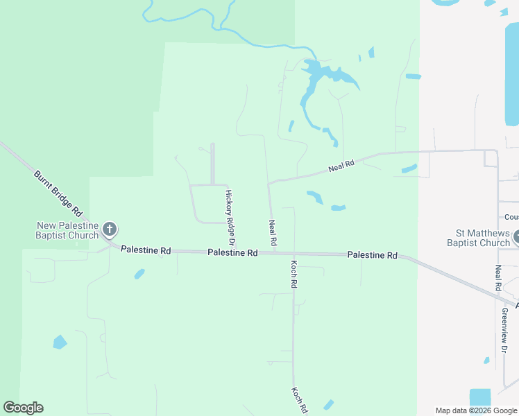 map of restaurants, bars, coffee shops, grocery stores, and more near 1376-1406 Neal Rd in Picayune