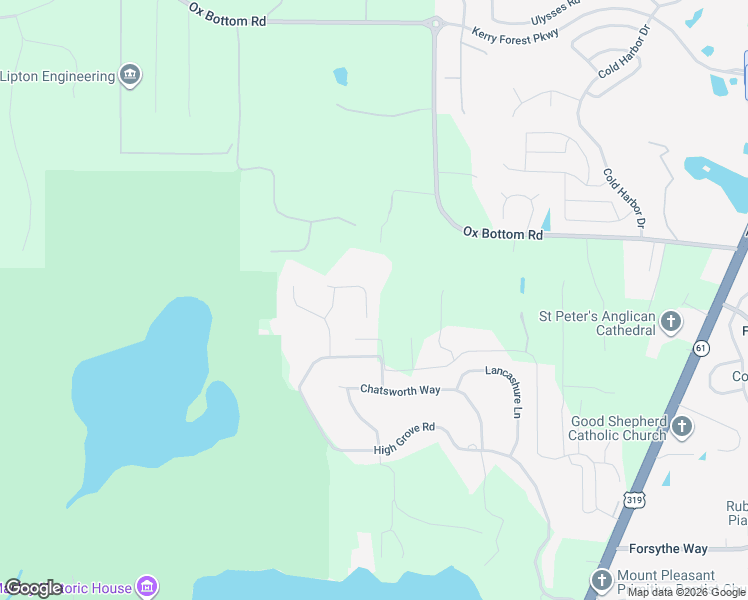 map of restaurants, bars, coffee shops, grocery stores, and more near 4935 Arden Forest Way in Tallahassee