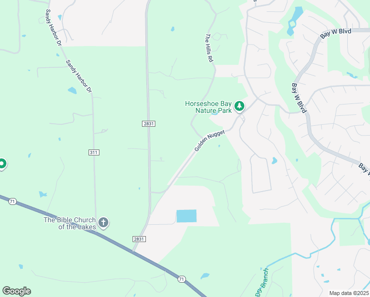 map of restaurants, bars, coffee shops, grocery stores, and more near 110 The Hills Road in Horseshoe Bay
