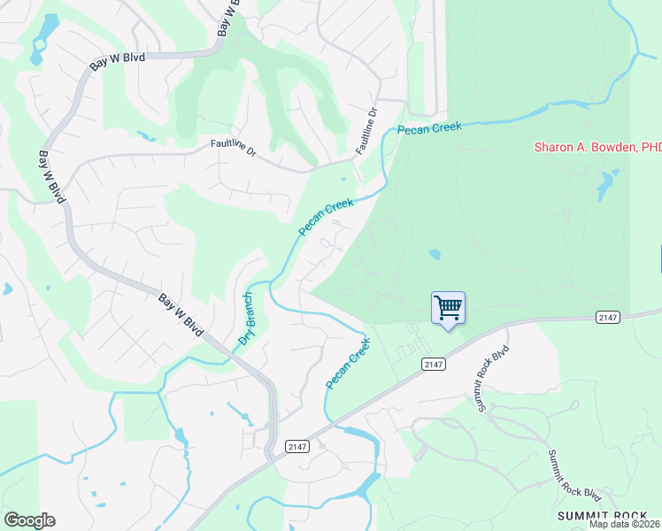 map of restaurants, bars, coffee shops, grocery stores, and more near 106 Milagro in Kingsland