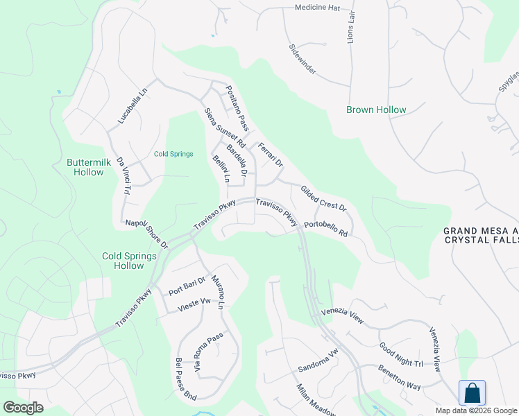 map of restaurants, bars, coffee shops, grocery stores, and more near 1716 Siena Sunset Road in Leander