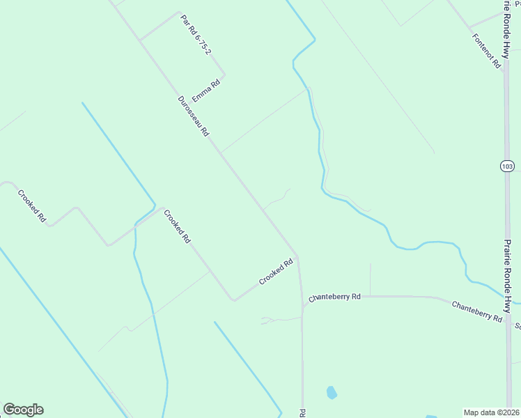 map of restaurants, bars, coffee shops, grocery stores, and more near 326 Durosseau Road in Opelousas