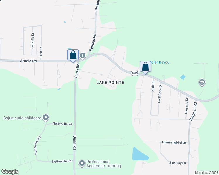 map of restaurants, bars, coffee shops, grocery stores, and more near 10811 Field Pointe Drive in Denham Springs