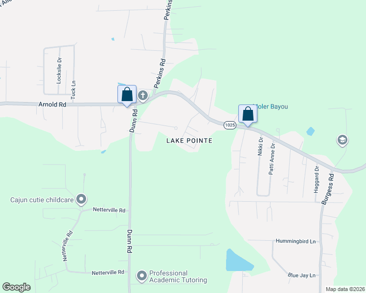 map of restaurants, bars, coffee shops, grocery stores, and more near 10811 Field Pointe Drive in Denham Springs
