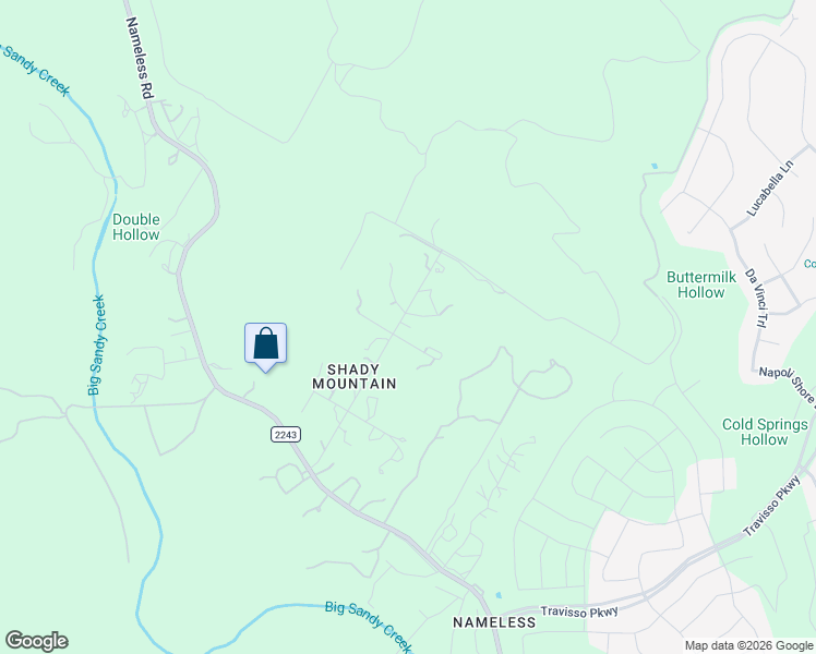 map of restaurants, bars, coffee shops, grocery stores, and more near 13101 Shady Mountain Road in Leander
