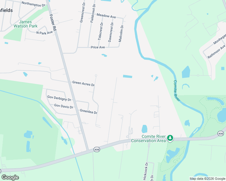 map of restaurants, bars, coffee shops, grocery stores, and more near 9975 Breeden Drive in Baton Rouge