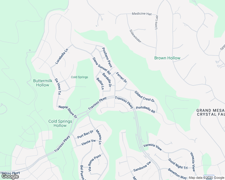 map of restaurants, bars, coffee shops, grocery stores, and more near 1600 Bardella Drive in Leander