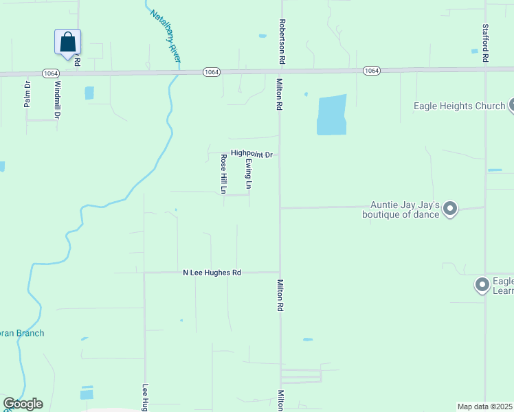 map of restaurants, bars, coffee shops, grocery stores, and more near 47128 Ewing Lane in Tickfaw