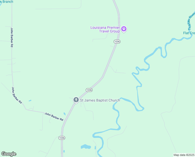 map of restaurants, bars, coffee shops, grocery stores, and more near 32066 Louisiana 1036 in Holden