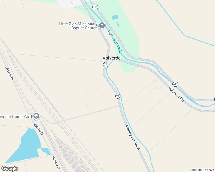 map of restaurants, bars, coffee shops, grocery stores, and more near 2229 Maringouin Road East in Maringouin