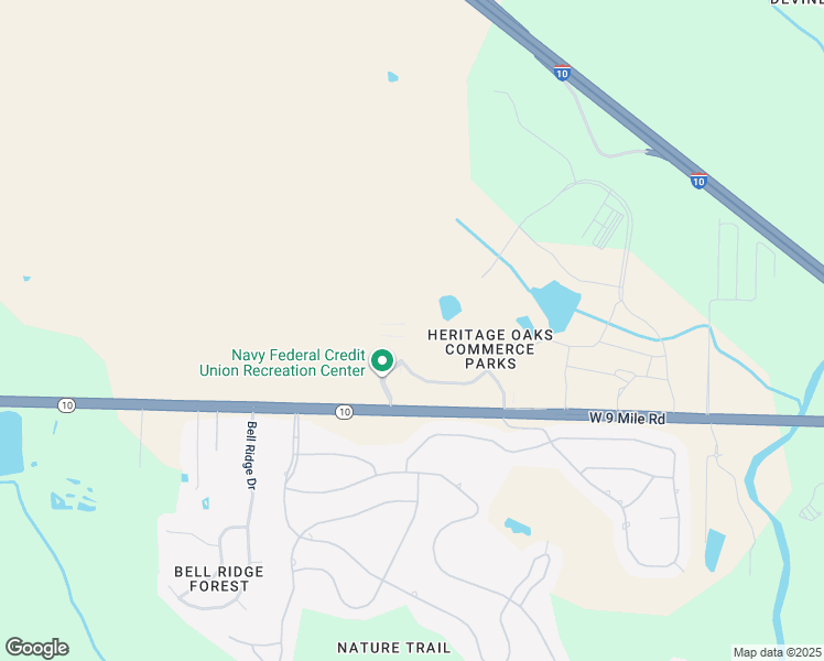 map of restaurants, bars, coffee shops, grocery stores, and more near 5550 Heritage Oaks Drive in Pensacola