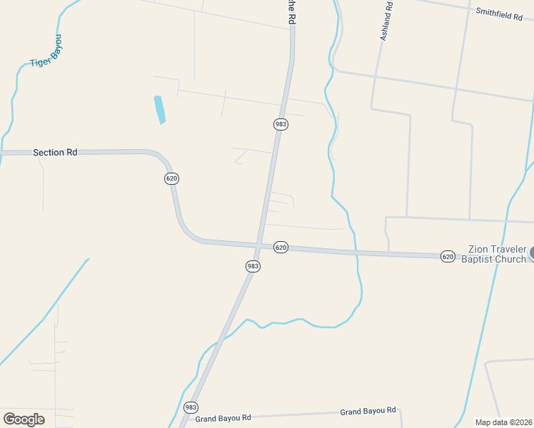 map of restaurants, bars, coffee shops, grocery stores, and more near 4980 Bueche Road in Port Allen