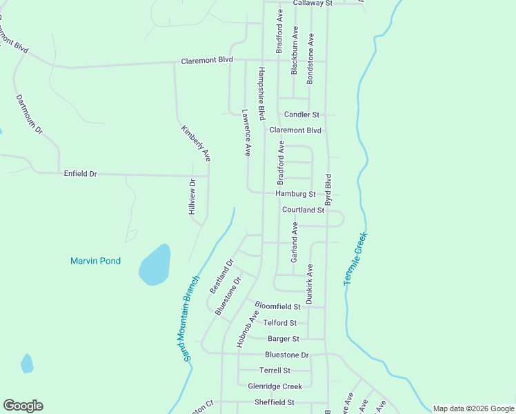 map of restaurants, bars, coffee shops, grocery stores, and more near Hampshire Boulevard in Chipley