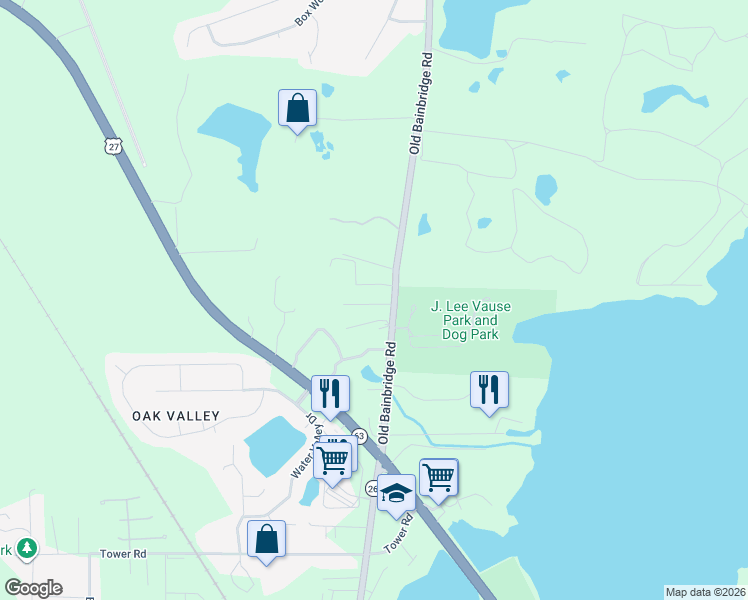 map of restaurants, bars, coffee shops, grocery stores, and more near 5016 Matthew Carter Court in Tallahassee