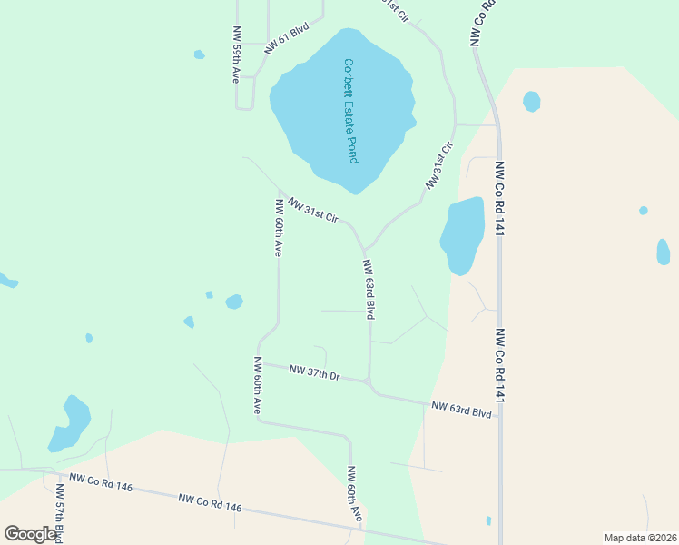 map of restaurants, bars, coffee shops, grocery stores, and more near 3425 Northwest 63rd Boulevard in Jennings