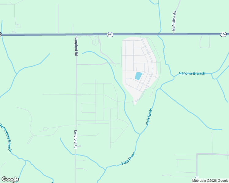 map of restaurants, bars, coffee shops, grocery stores, and more near 21350 Langford Road in Fairhope