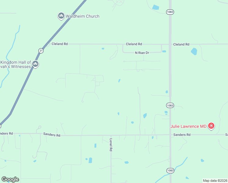 map of restaurants, bars, coffee shops, grocery stores, and more near 77435 Louisiana 21 in Covington