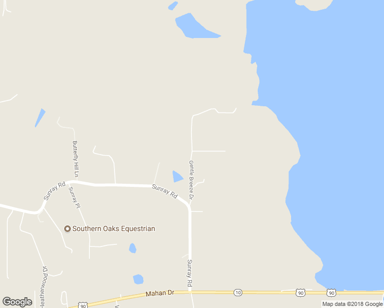 map of restaurants, bars, coffee shops, grocery stores, and more near 5301 Gentle Breeze Drive in Tallahassee