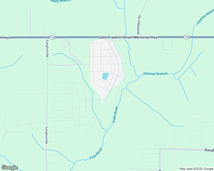 map of restaurants, bars, coffee shops, grocery stores, and more near Gullfoss Street in Fairhope