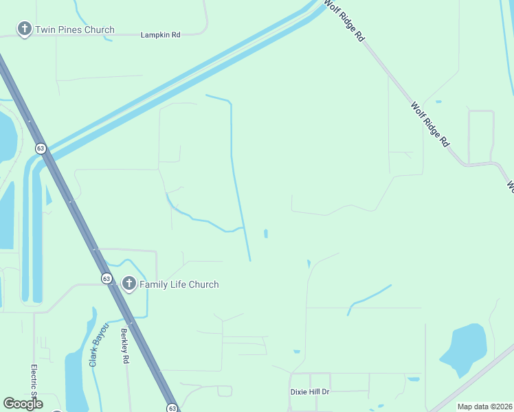 map of restaurants, bars, coffee shops, grocery stores, and more near 13875 Wolf Ridge Road in Moss Point