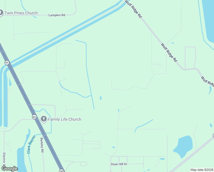 map of restaurants, bars, coffee shops, grocery stores, and more near 13875 Wolf Ridge Road in Moss Point