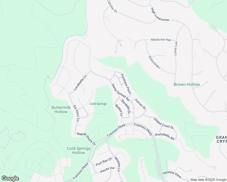 map of restaurants, bars, coffee shops, grocery stores, and more near 1401 Siena Sunset Road in Leander