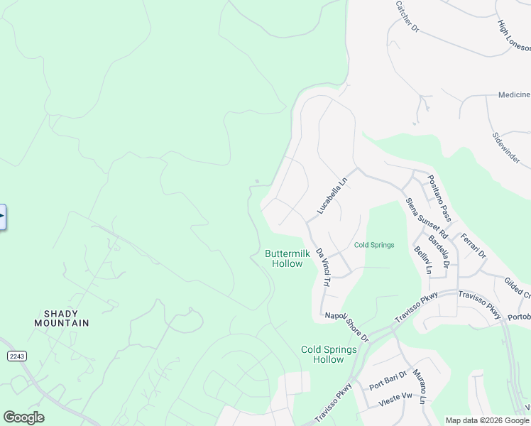 map of restaurants, bars, coffee shops, grocery stores, and more near Nameless Ranch Road in Leander