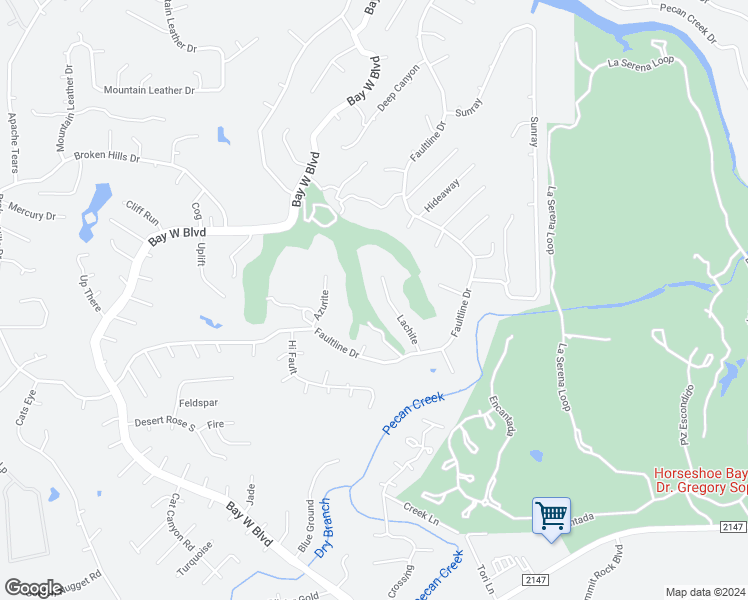 map of restaurants, bars, coffee shops, grocery stores, and more near 108 Lachite in Horseshoe Bay