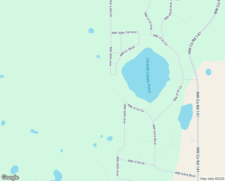 map of restaurants, bars, coffee shops, grocery stores, and more near 6232 Northwest 31st Circle in Jennings