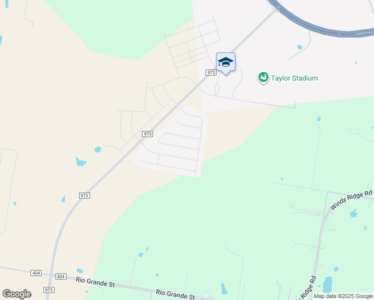 map of restaurants, bars, coffee shops, grocery stores, and more near 182 Beth Ann Loop in Taylor