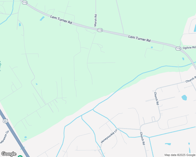 map of restaurants, bars, coffee shops, grocery stores, and more near 54216 Wilbur Jones Road in Callahan