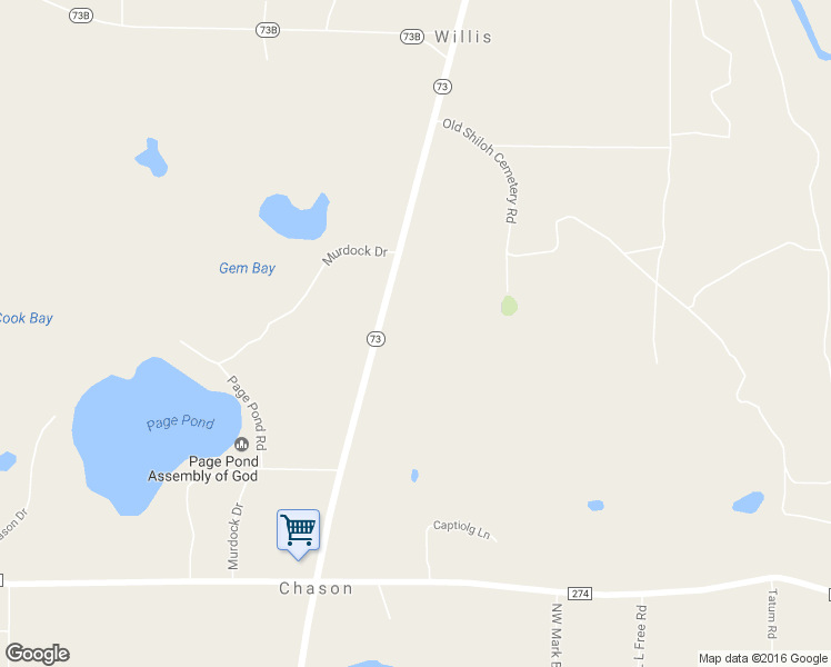 map of restaurants, bars, coffee shops, grocery stores, and more near 25927 Florida 73 in Altha