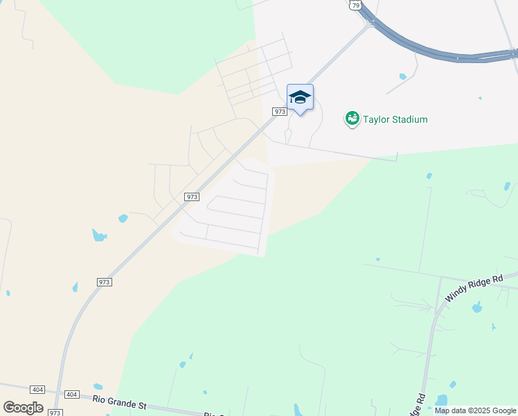 map of restaurants, bars, coffee shops, grocery stores, and more near 182 Beth Ann Loop in Taylor