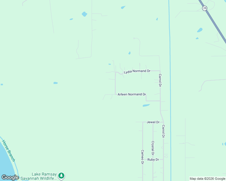 map of restaurants, bars, coffee shops, grocery stores, and more near 15103 Arleen Normand Drive in Covington