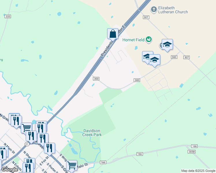 map of restaurants, bars, coffee shops, grocery stores, and more near 277 County Road 300 in Caldwell
