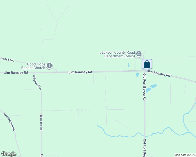 map of restaurants, bars, coffee shops, grocery stores, and more near 8851 Jim Ramsay Road in Vancleave