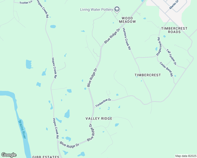 map of restaurants, bars, coffee shops, grocery stores, and more near 5601 Blue Ridge Drive in College Station