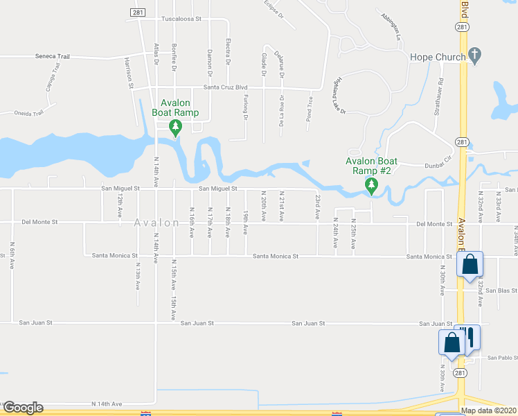 map of restaurants, bars, coffee shops, grocery stores, and more near 3021 North 20th Avenue in Milton