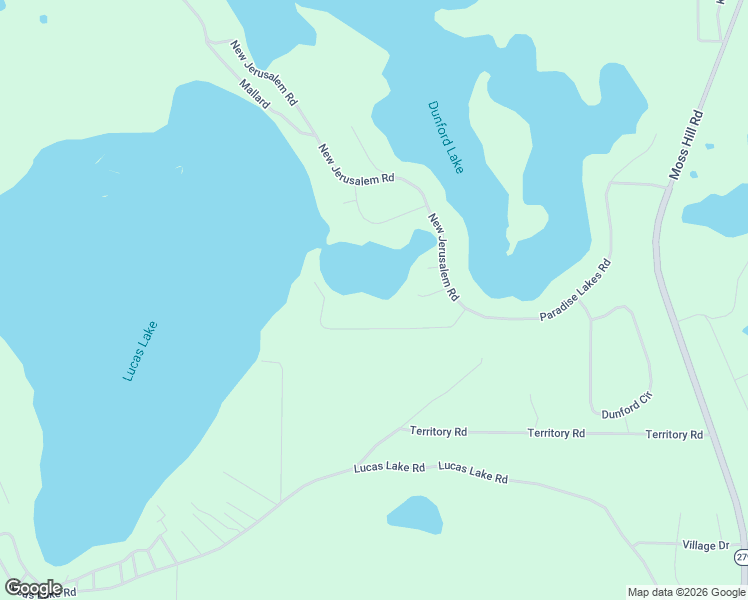 map of restaurants, bars, coffee shops, grocery stores, and more near 2957B Paradise Lakes Road in Chipley