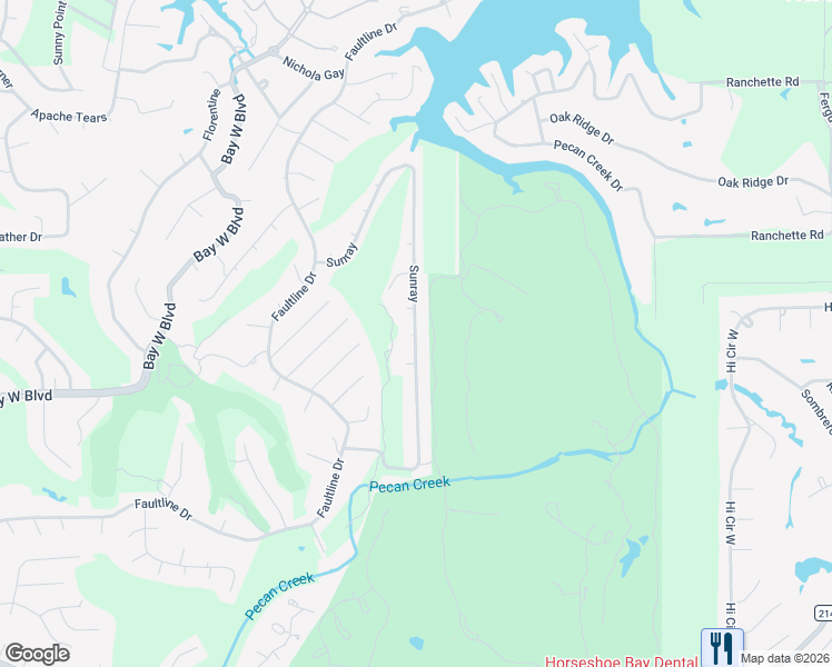 map of restaurants, bars, coffee shops, grocery stores, and more near 100 Shirwood Drive in Kingsland