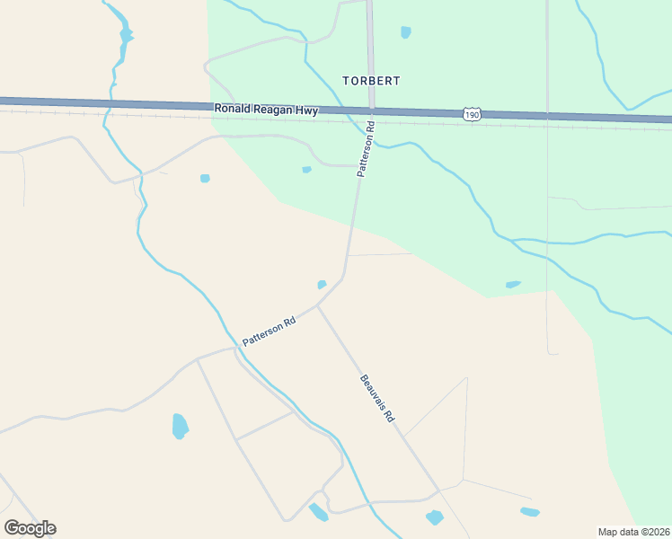 map of restaurants, bars, coffee shops, grocery stores, and more near 2605 Patterson Road in Oscar